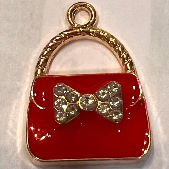 Elegant Handbag Charm Multi Colored - Picture 1 of 1